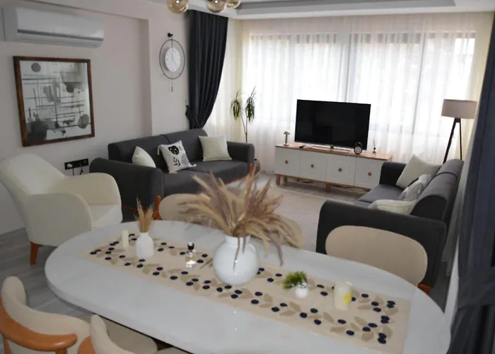 Appartement Fethiyede Evinizdeki Rahatligin Adresi 4 Oda 1 Salon 8 Yatak 2 Banyo Ihtiyaciniz Olan Tuem Esyalar Vardir